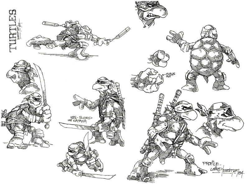 Illustration for article titled The Strange Real-Life Origins Of The Teenage Mutant Ninja Turtles